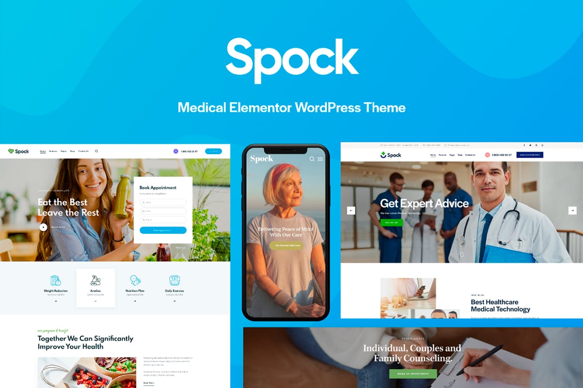 Spock: Tema WordPress Modern untuk Kesehatan dan Kecantikan