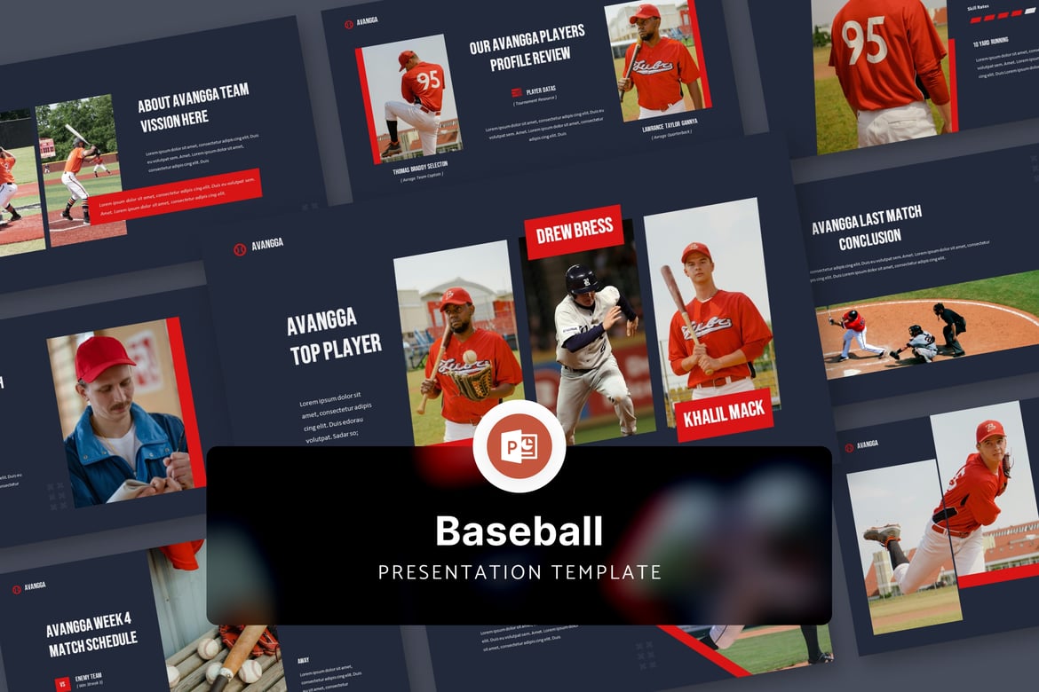 Template Presentasi Olahraga PowerPoint yang Menarik
