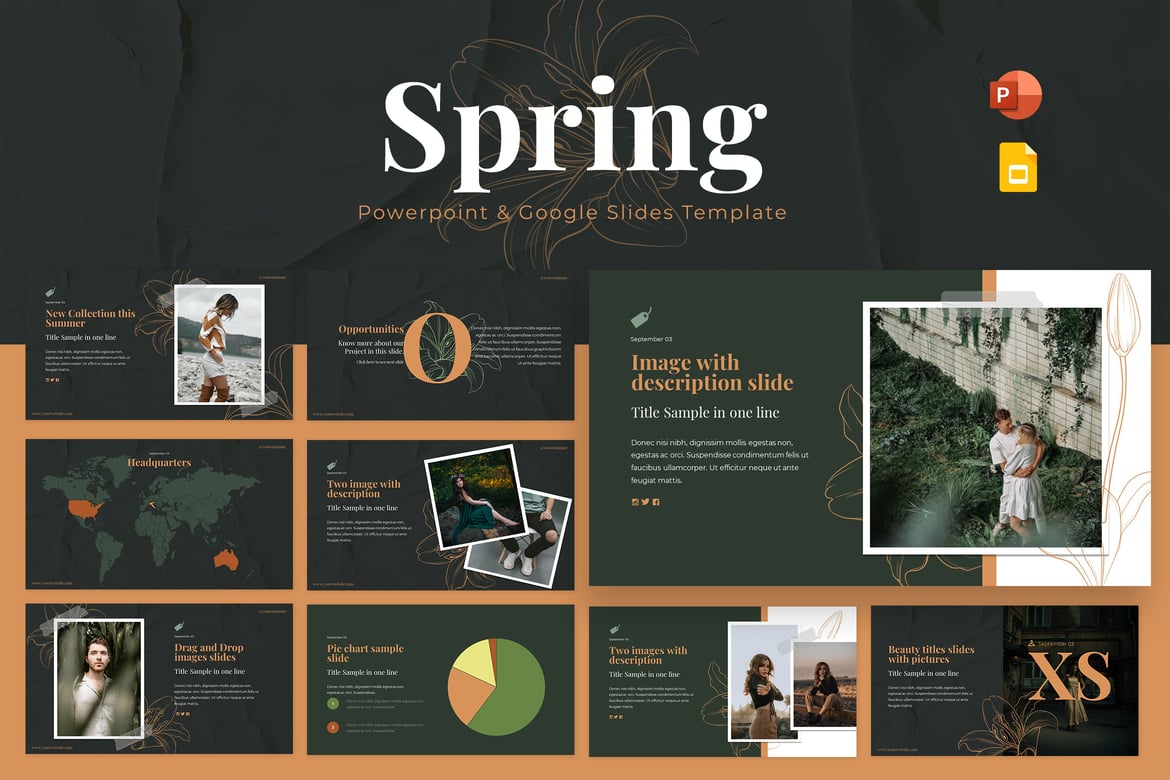 Template Presentasi Musim Semi untuk PowerPoint dan Google Slides