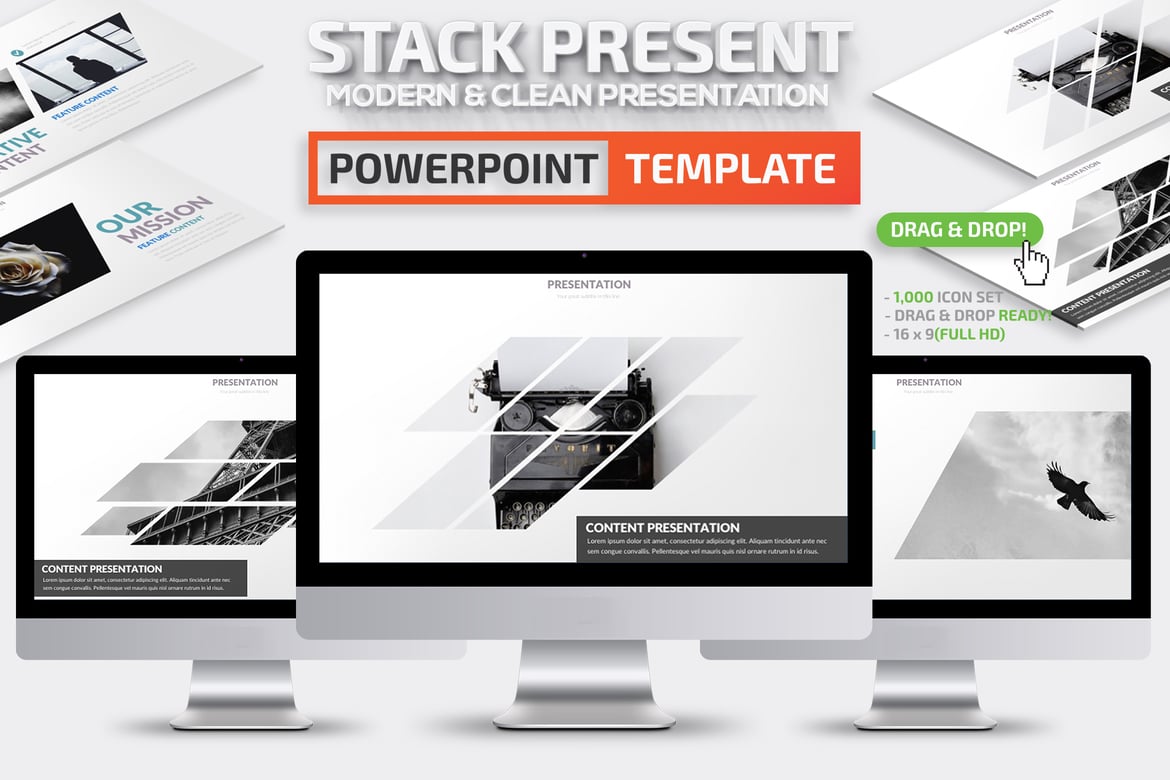 Template Presentasi PowerPoint Stack yang Menarik dan Siap Pakai