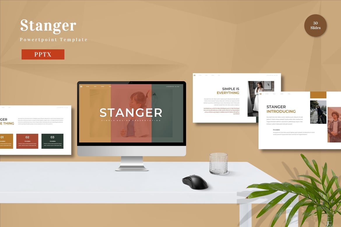 Template PowerPoint Stanger - Solusi Presentasi Profesional untuk Bisnis dan Pribadi