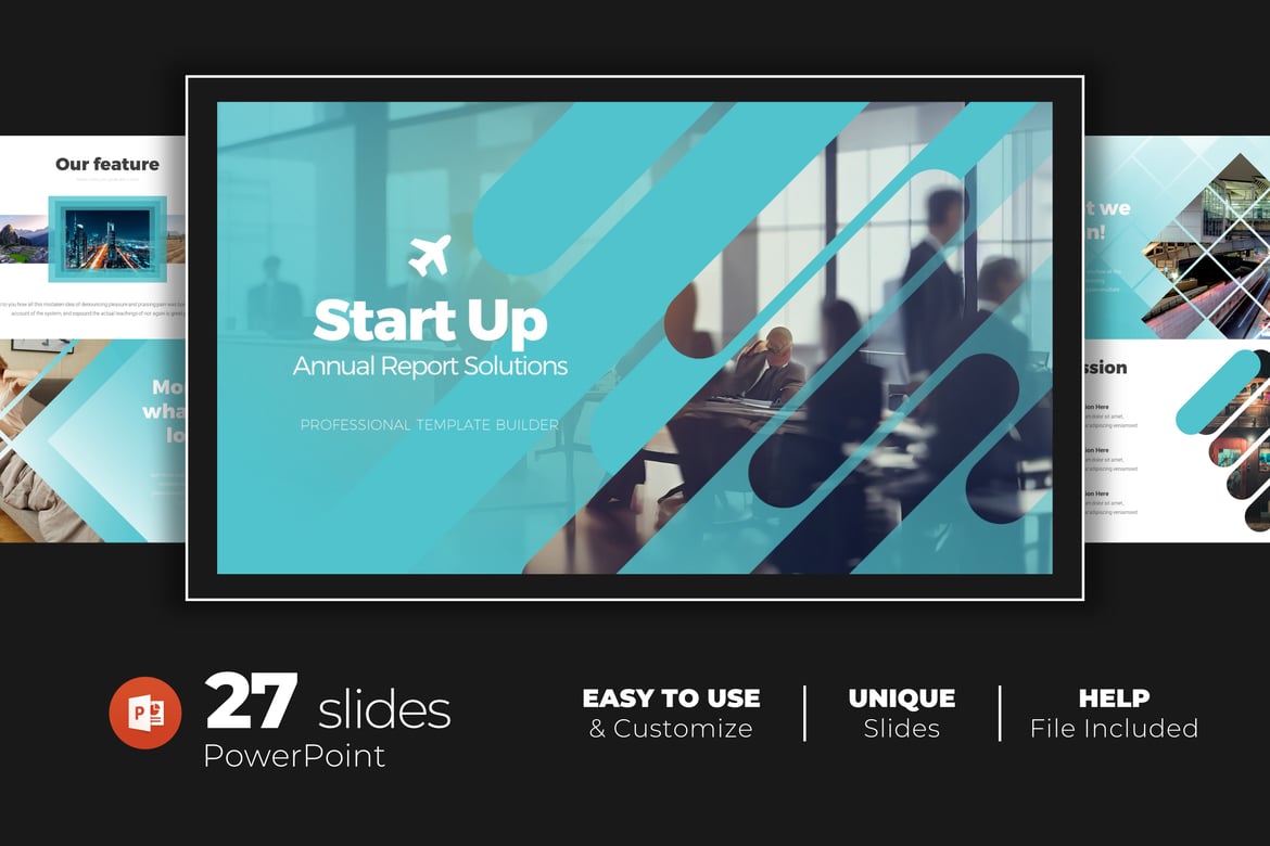 Solusi Laporan Tahunan Startup dalam Format PowerPoint yang Menarik