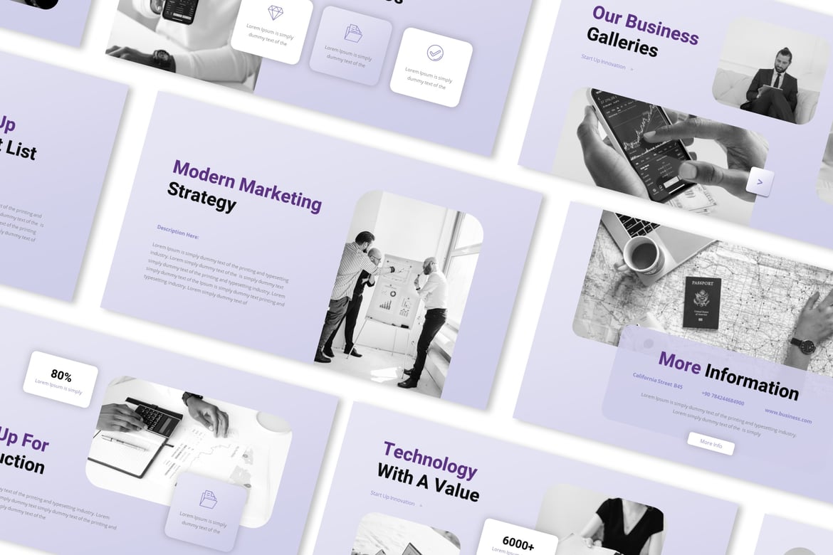 Template Powerpoint Profesional untuk Perusahaan Anda
