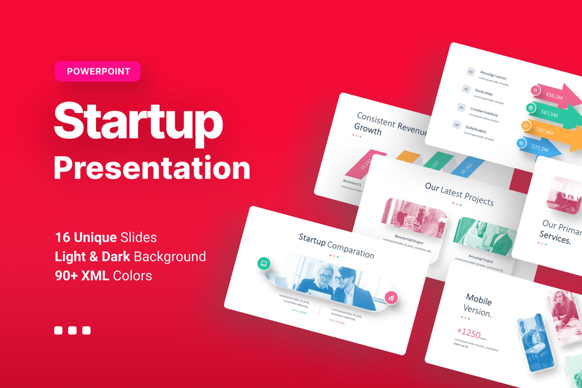 Template PowerPoint Startup yang Menarik dan Profesional