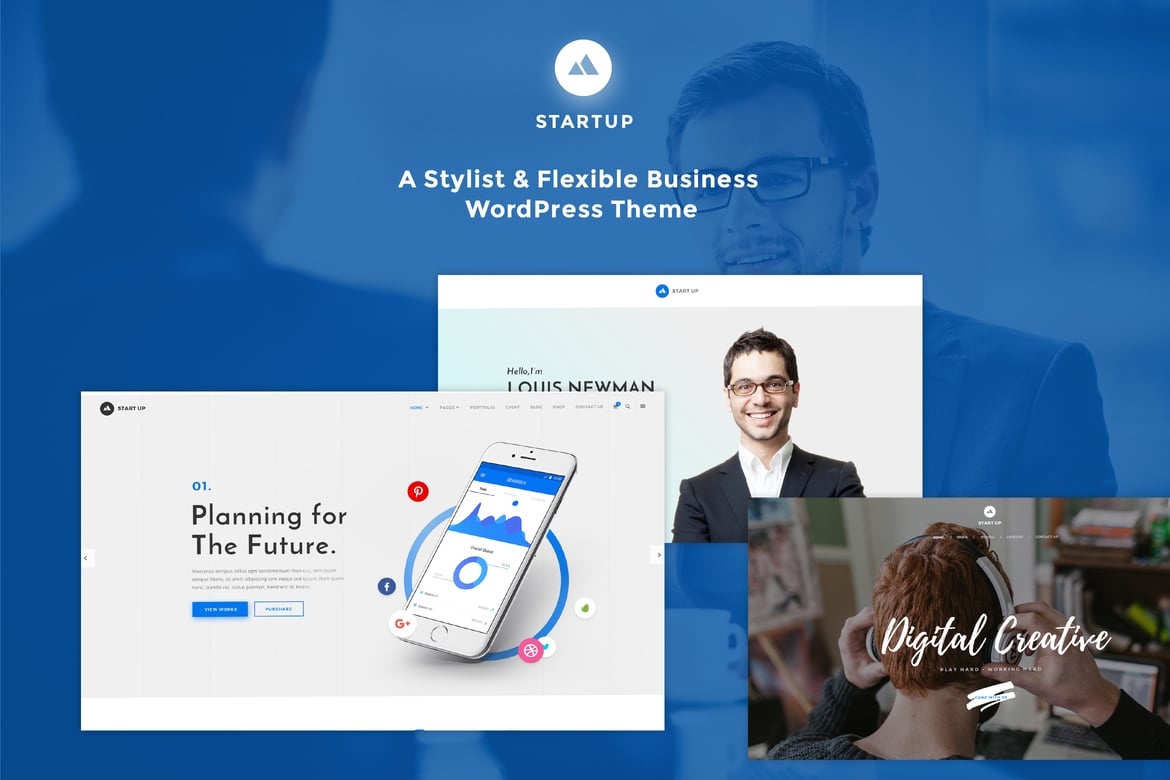 StartUp - Tema WordPress Multi-Purpose Responsif untuk Bisnis dan Startup Anda