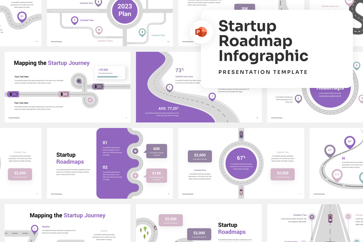 Template Presentasi PowerPoint untuk Startup yang Menginspirasi