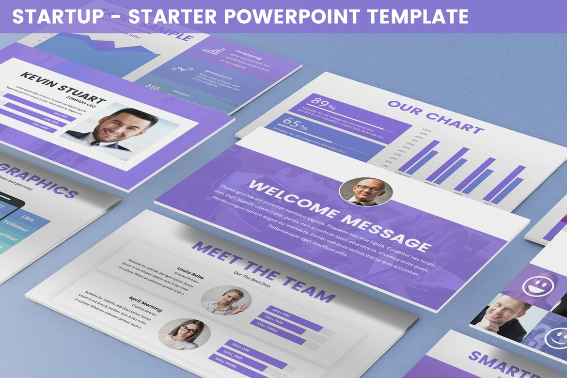 Template Presentasi Powerpoint untuk Startup yang Menarik dan Profesional