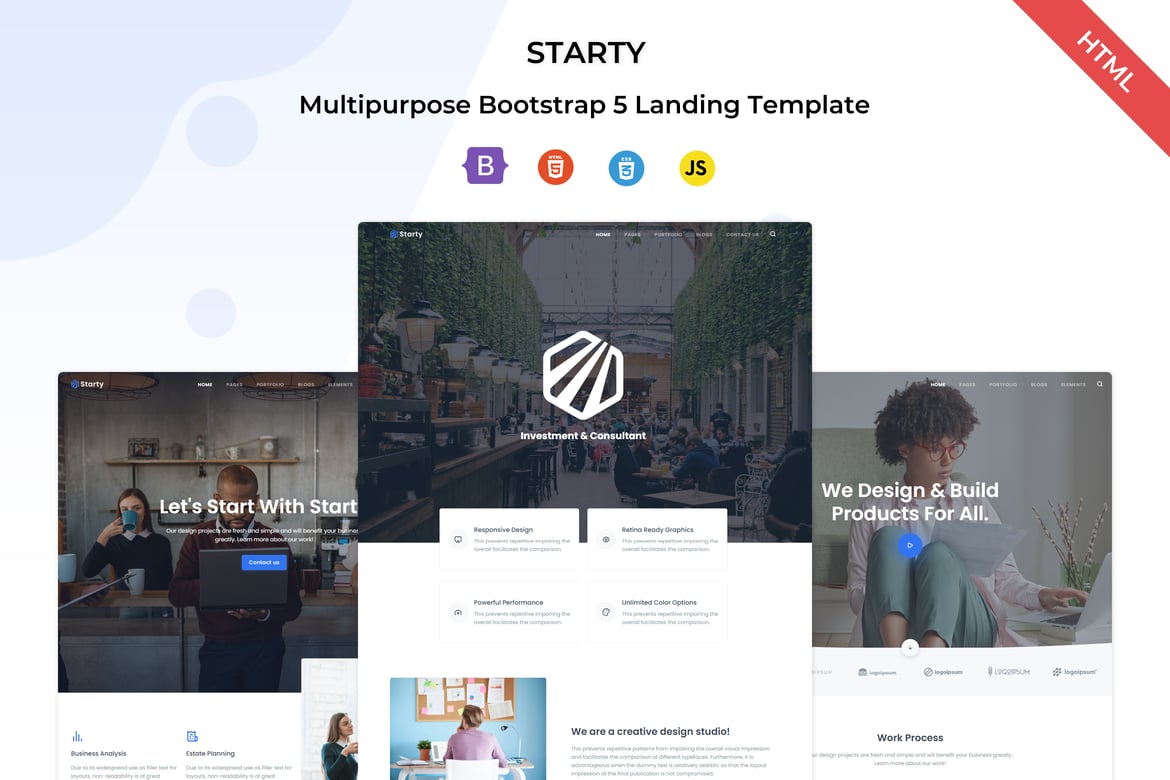 Starty - Template Web Bootstrap 5 Serbaguna untuk Landing Page