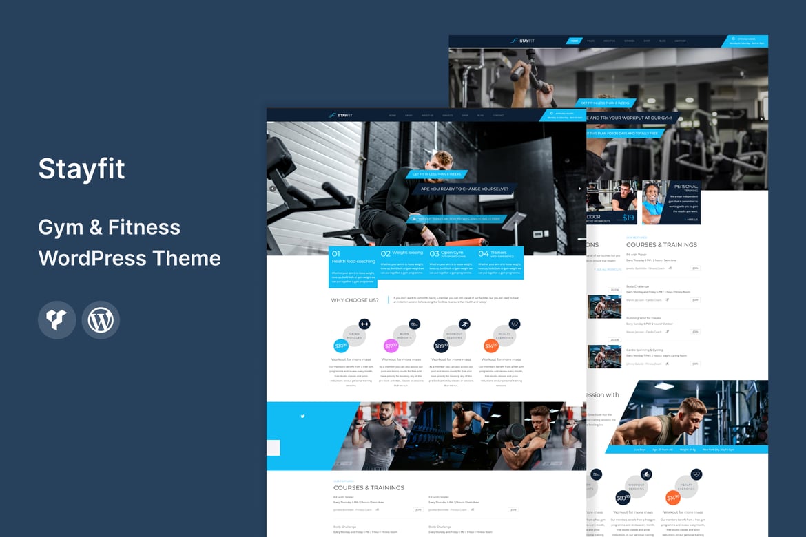 Stayfit | Tema WordPress Gym dan Kebugaran Terbaik