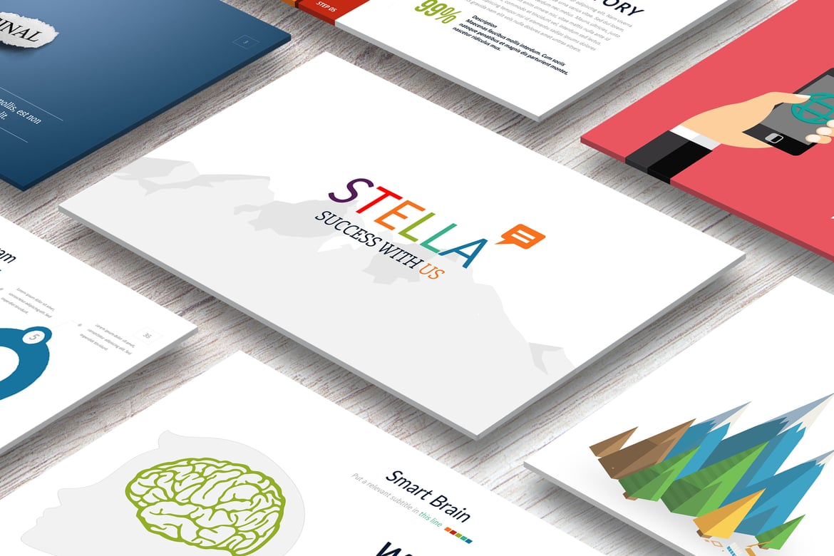 Template PowerPoint Stella: Solusi Kreatif untuk Presentasi Anda