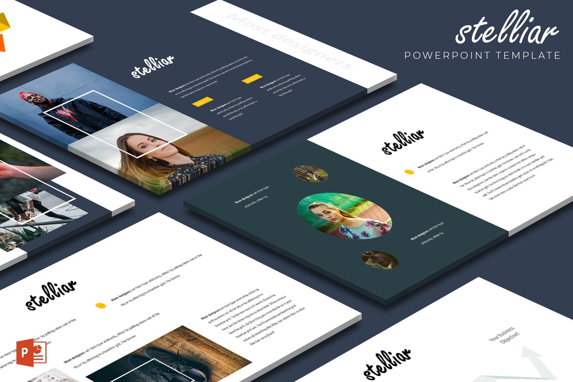 Stellar - Template PowerPoint Serbaguna untuk Presentasi Anda