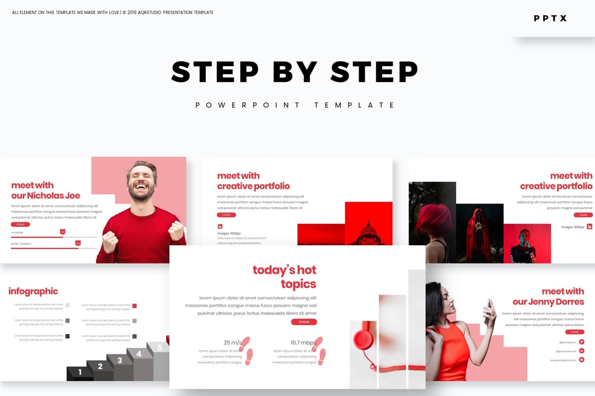 Template PowerPoint Step By: Solusi Presentasi yang Menarik dan Profesional