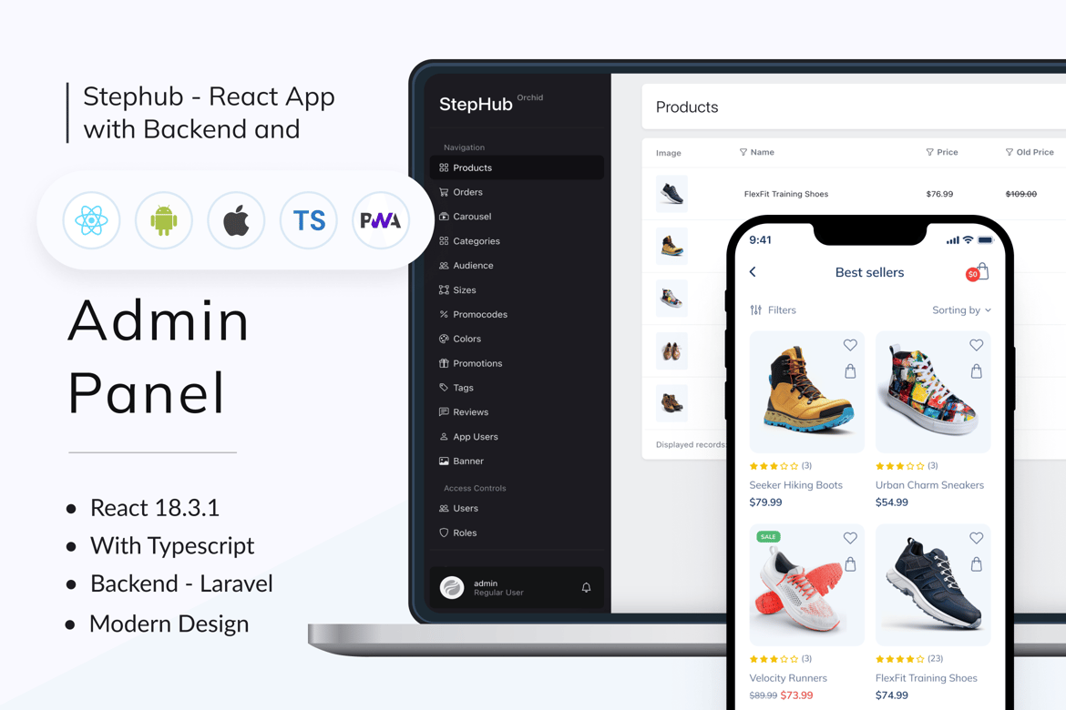 StepHub - Aplikasi Toko Sepatu dengan Backend yang Kuat