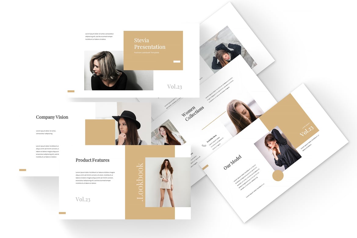 Stevia - Template Presentasi Powerpoint Kreatif dan Minimalis