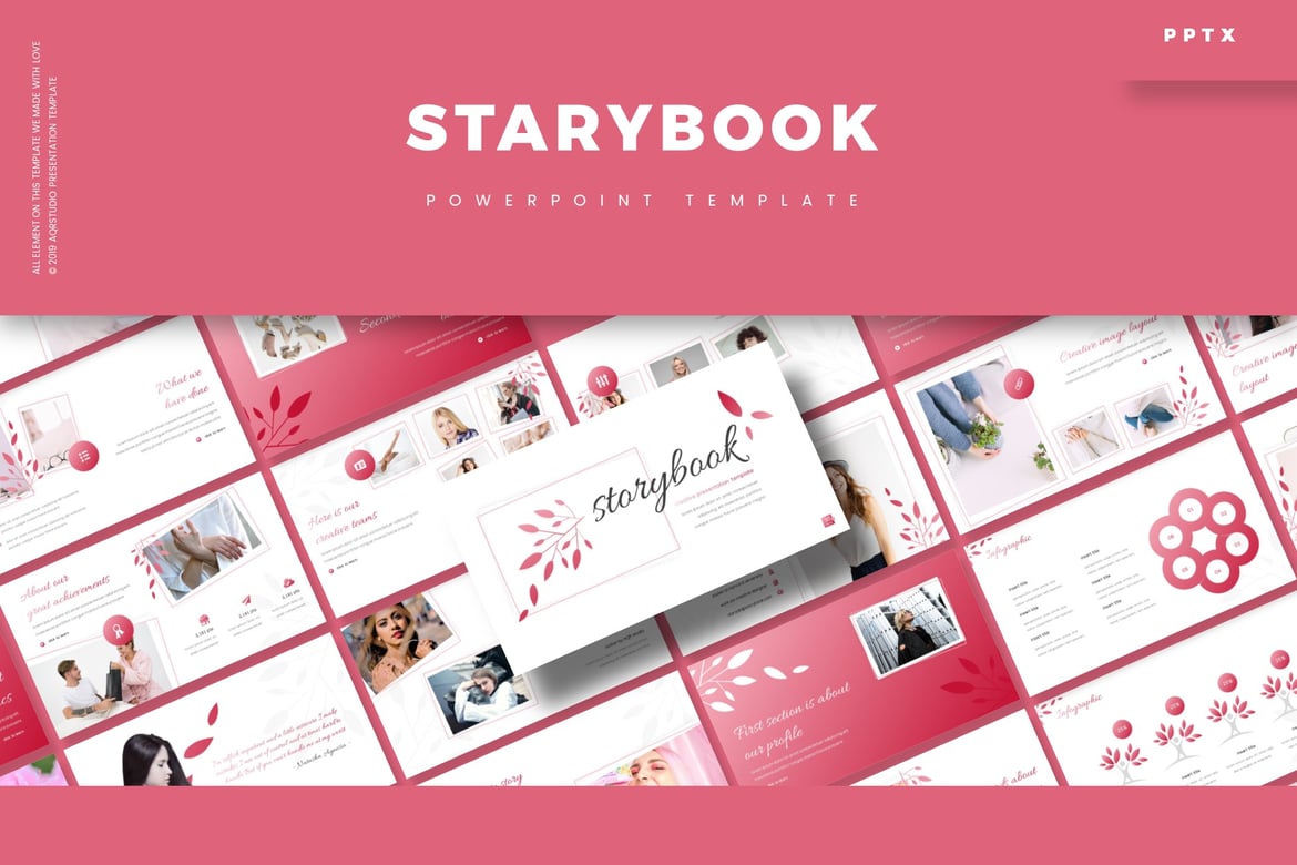 Template Powerpoint Storybook - Solusi Presentasi Kreatif Anda