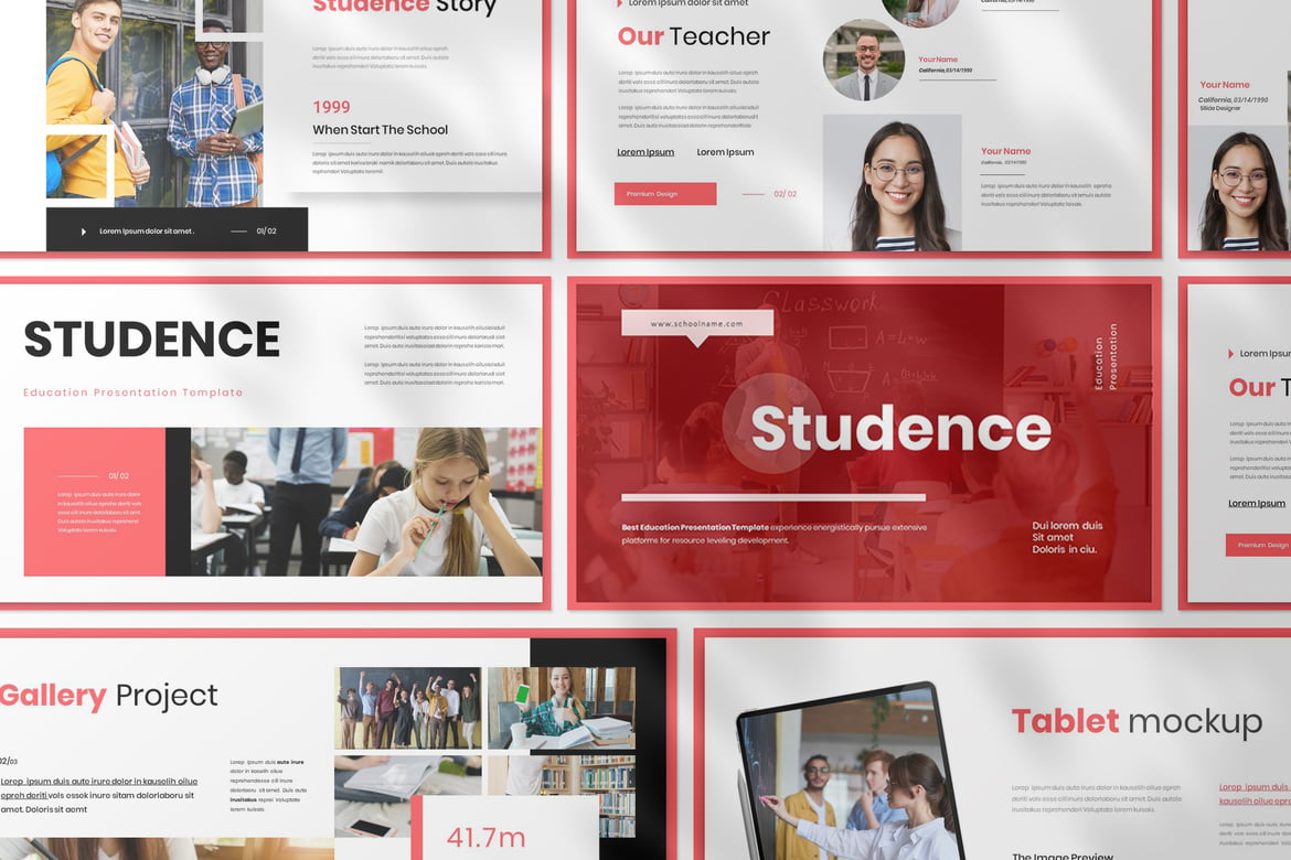 Template Presentasi Pendidikan Studence - PowerPoint yang Menarik