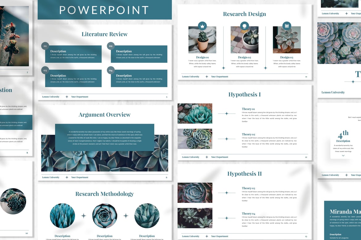 Template Presentasi Bisnis Studies - Powerpoint yang Menarik dan Profesional