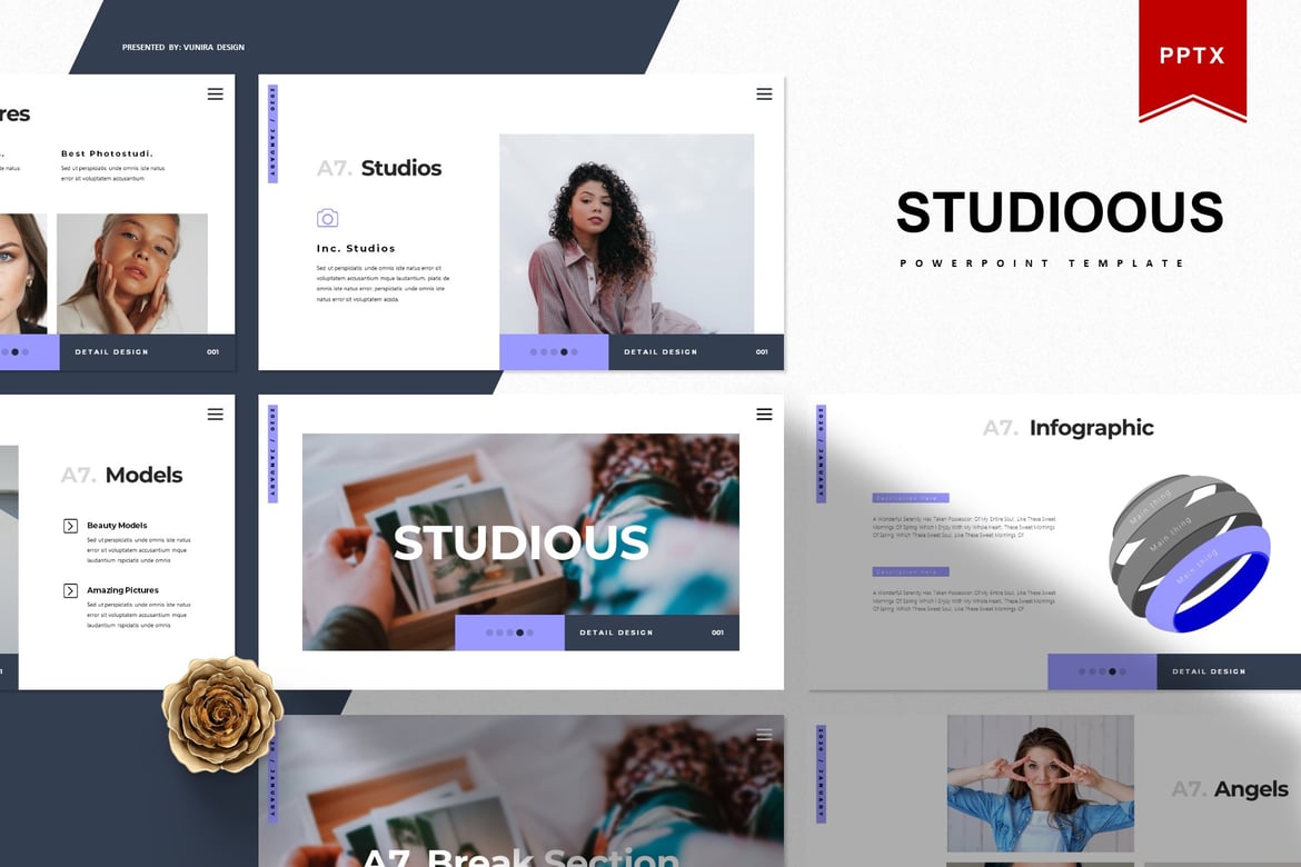 Template Powerpoint Studious: Solusi Presentasi yang Menarik