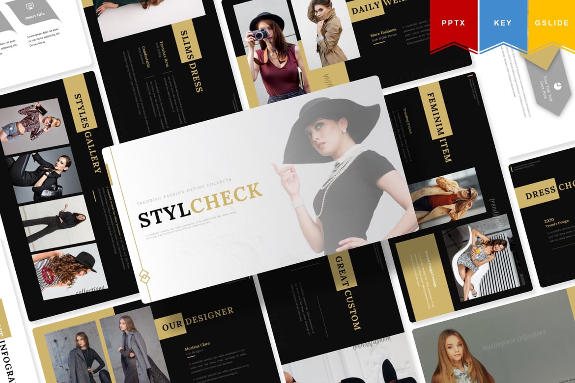 Stylcheck | Template Presentasi PowerPoint, Keynote, dan Google Slides yang Menarik