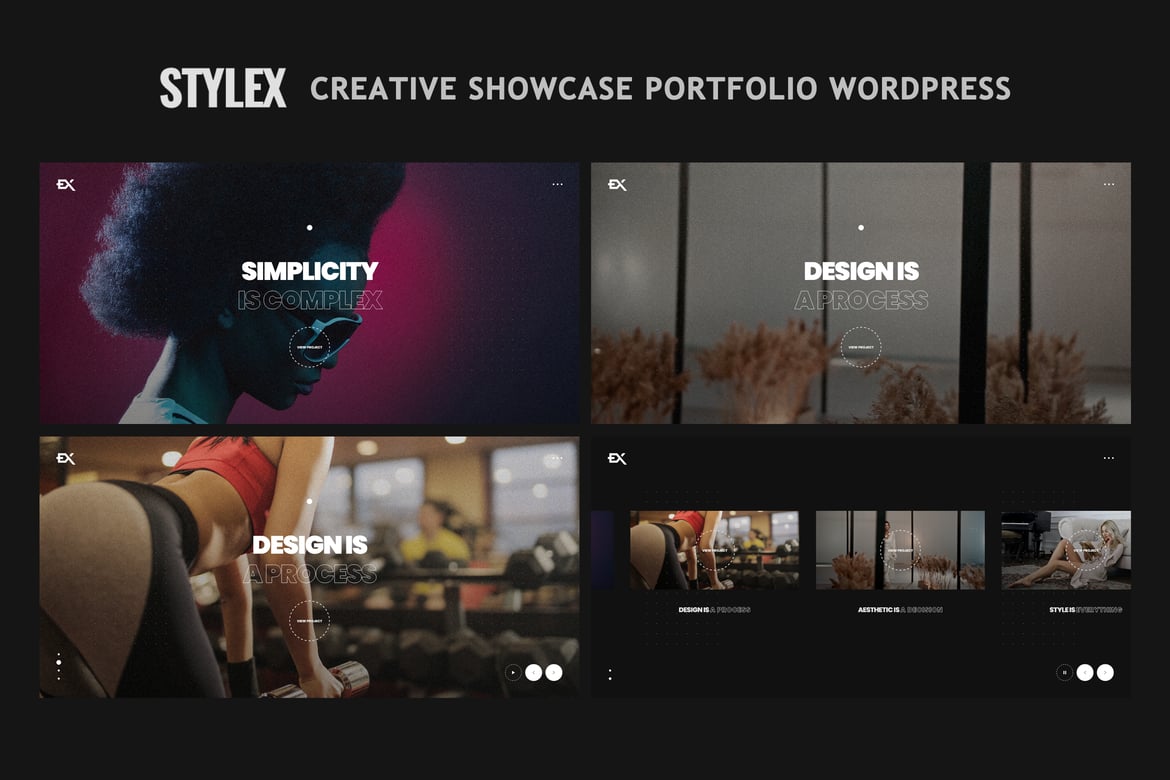 Stylex - Tema WordPress Portofolio Kreatif yang Menarik