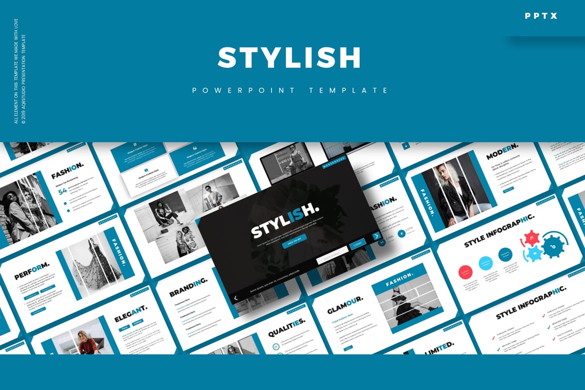 Template Powerpoint Stylish untuk Presentasi Menarik