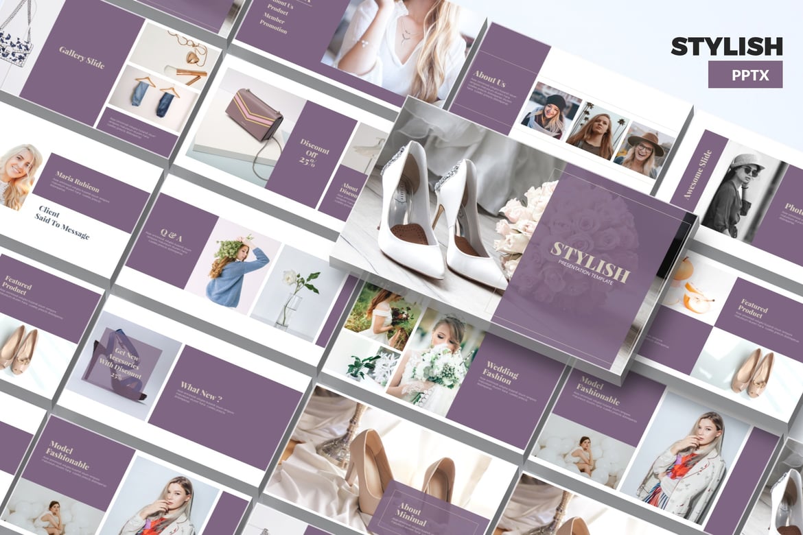 Template Powerpoint Stylish dan Modern untuk Presentasi Profesional
