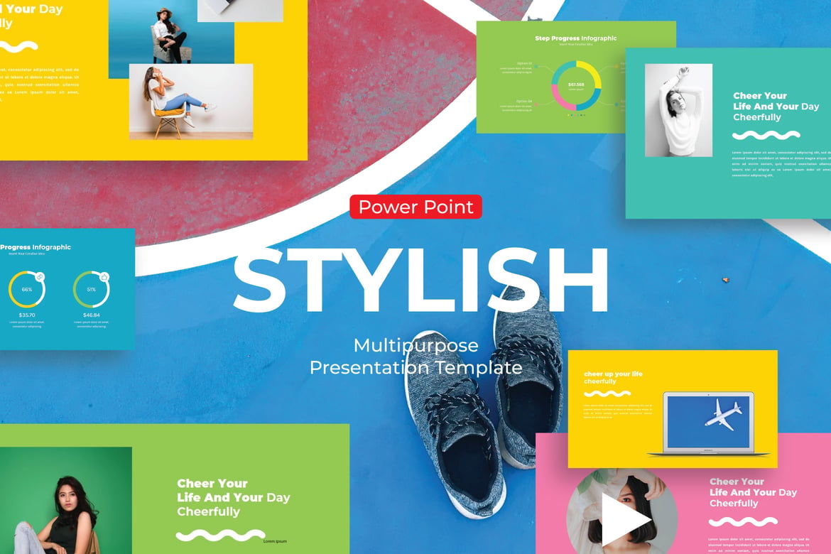 Template PowerPoint Stylish untuk Presentasi Menarik