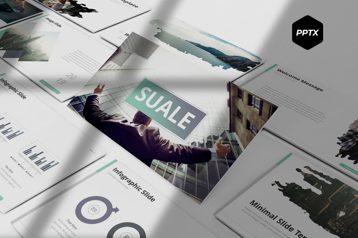 Suale - Template PowerPoint Serbaguna yang Menarik