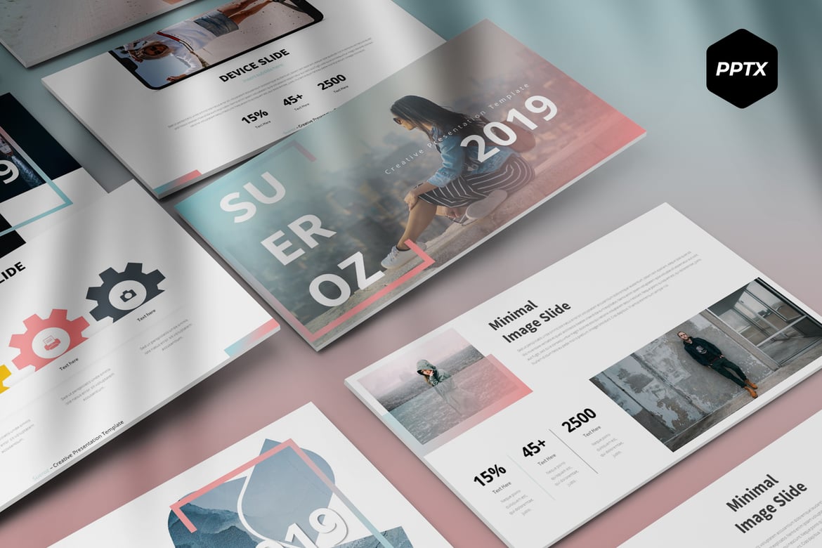 Sueroz - Template Powerpoint Multifungsi yang Menarik