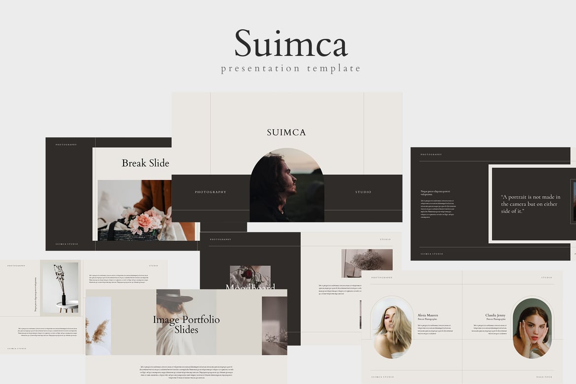 Template Powerpoint Suimca - Desain Kreatif untuk Presentasi Anda