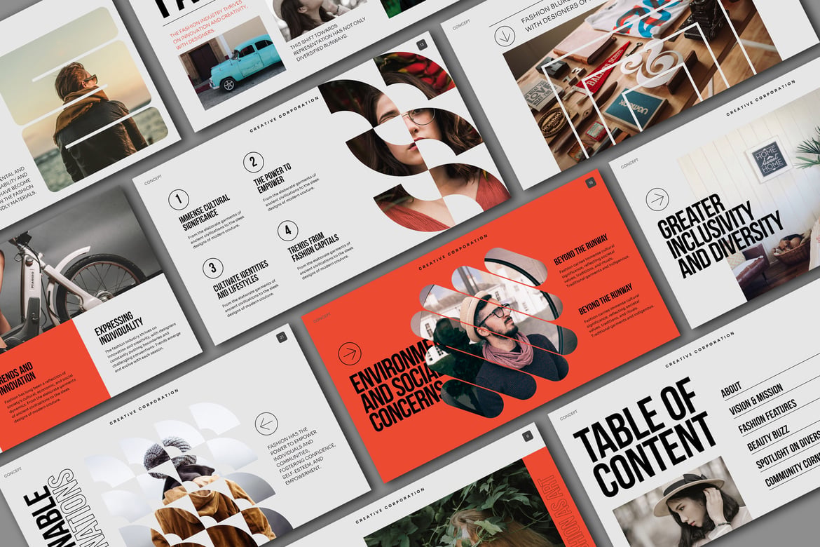 Template Presentasi PowerPoint Superbold yang Menarik dan Efektif