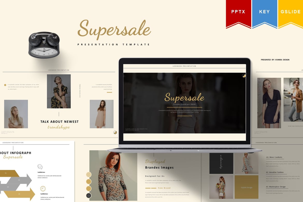 Supersale: Template Presentasi Powerpoint, Keynote, dan Google Slides