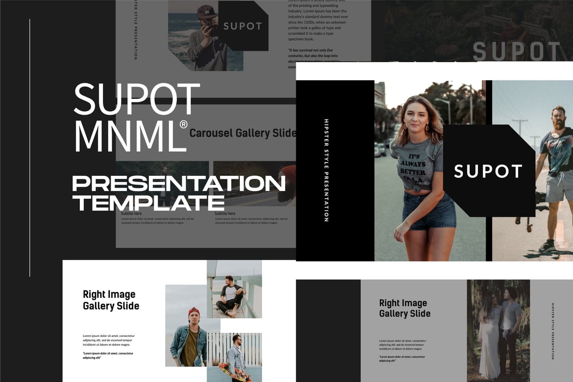 SUPOT - Template Presentasi PowerPoint Modern untuk Bisnis