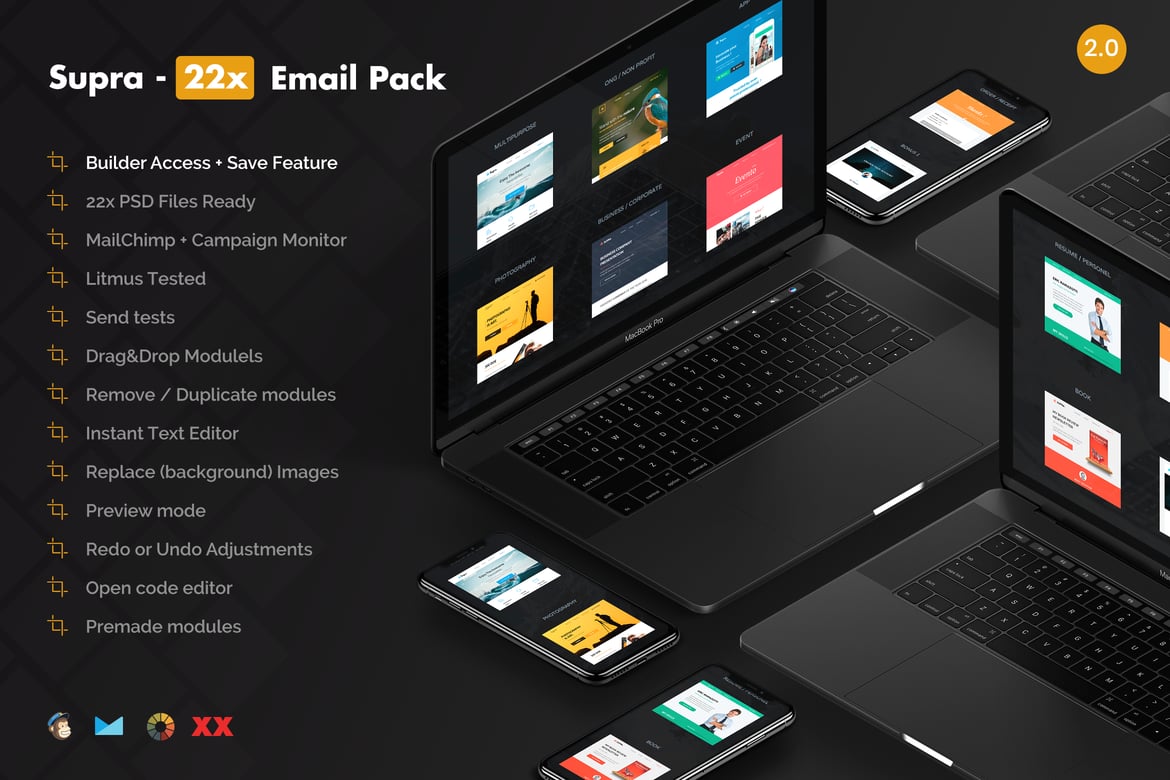 Paket Template Email Supra 22x - Akses Pembuat yang Mudah dan Efektif