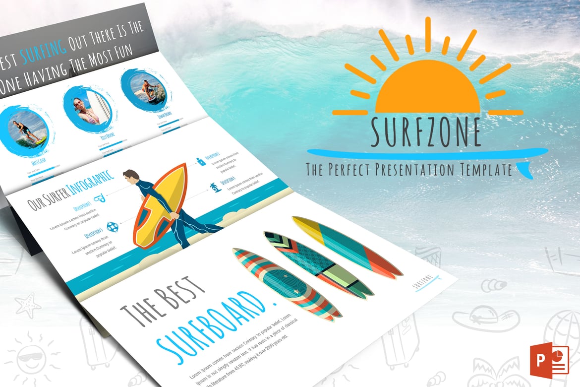 Template PowerPoint Surfzone: Solusi Kreatif untuk Presentasi Anda