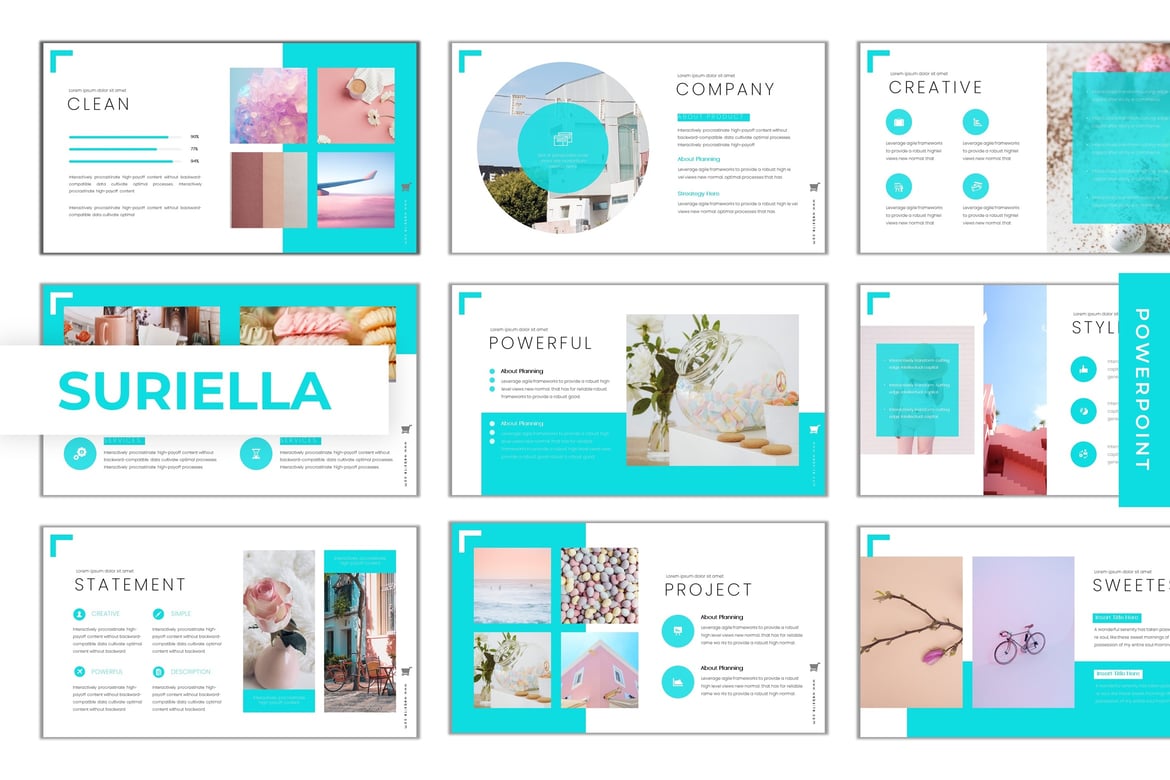 Suriella - Template Powerpoint Serbaguna dan Menarik
