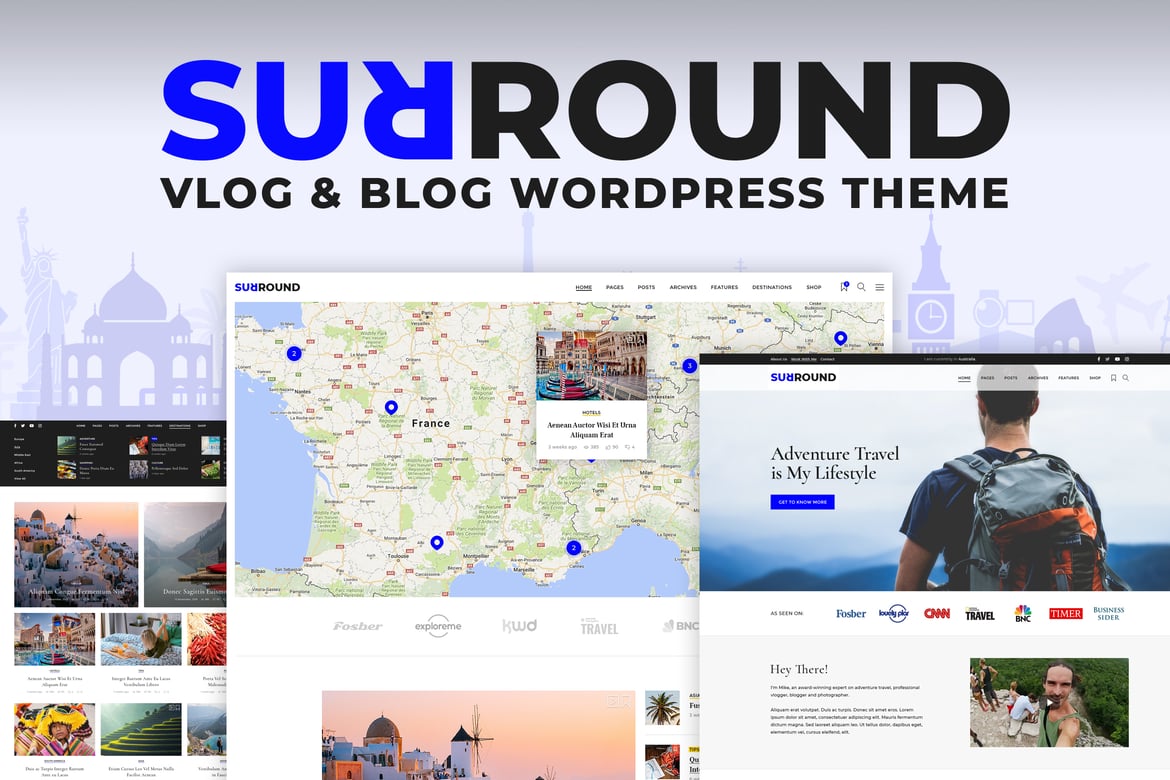 Tema WordPress Vlog & Blog yang Menarik dan Responsif