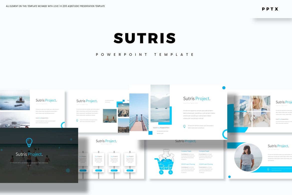 Sutris - Template PowerPoint Serbaguna yang Menarik
