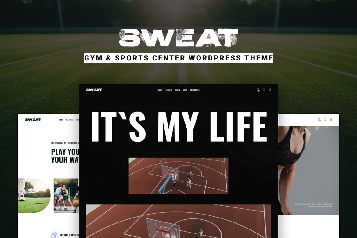 Tema WordPress Fitness yang Menarik dan Responsif - Sweat