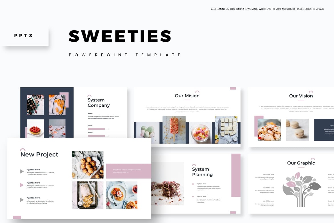 Sweeties: Template Powerpoint Versatile untuk Segala Kebutuhan