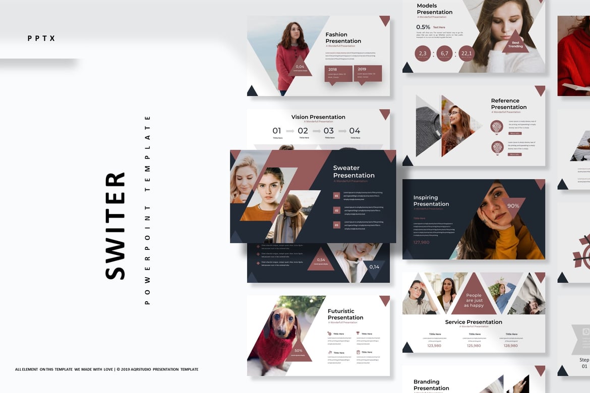 Switer - Template PowerPoint Serbaguna
