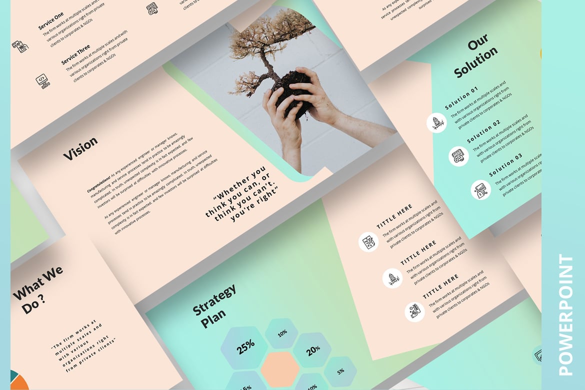 Template PowerPoint Syndicale: Presentasi Profesional yang Mengesankan