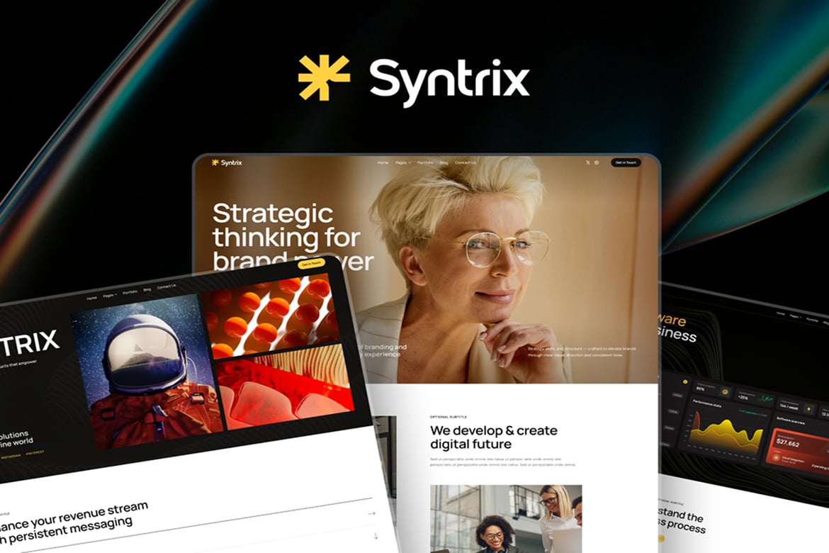 Tema WordPress Syntrix: Solusi Lengkap untuk Bisnis Anda