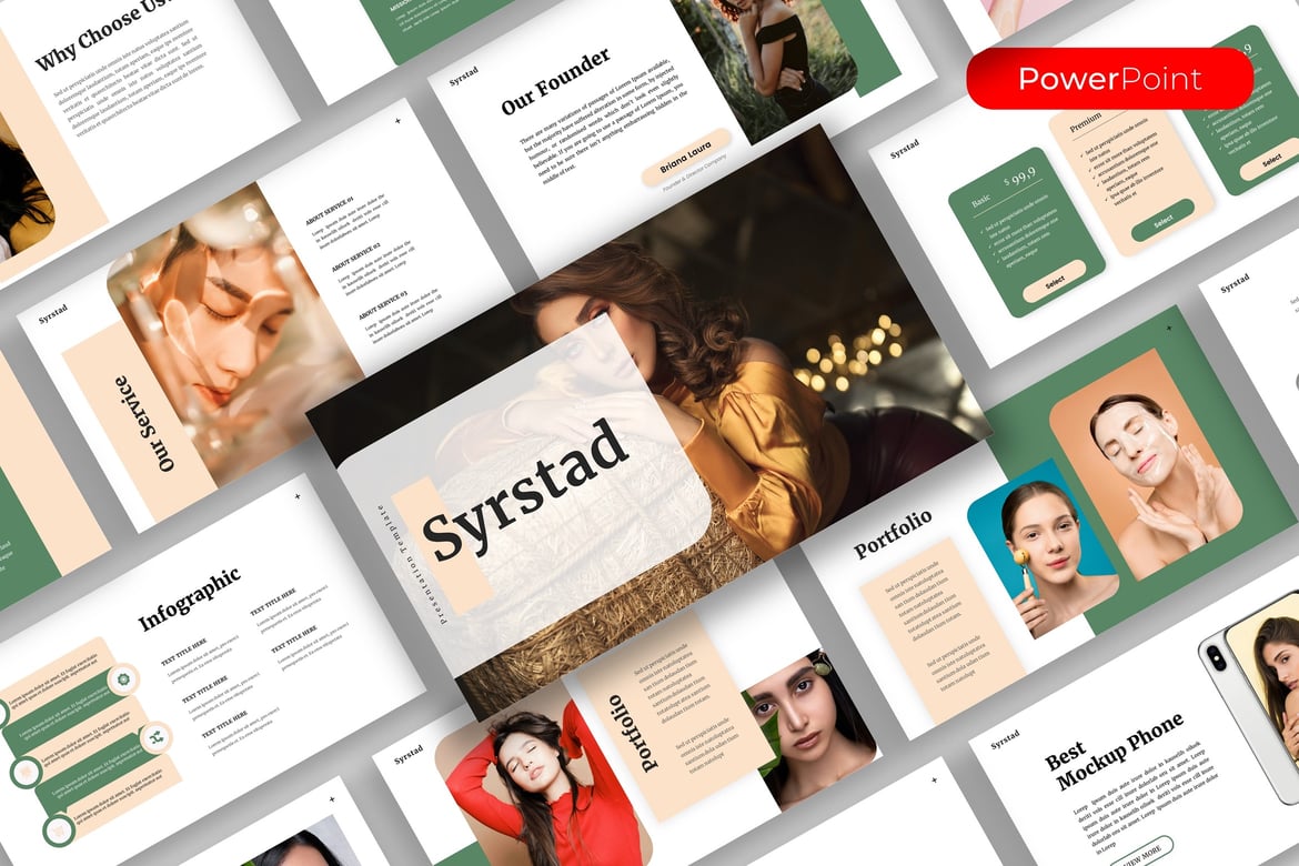 Syrstad - Template Presentasi PowerPoint Menarik dan Profesional