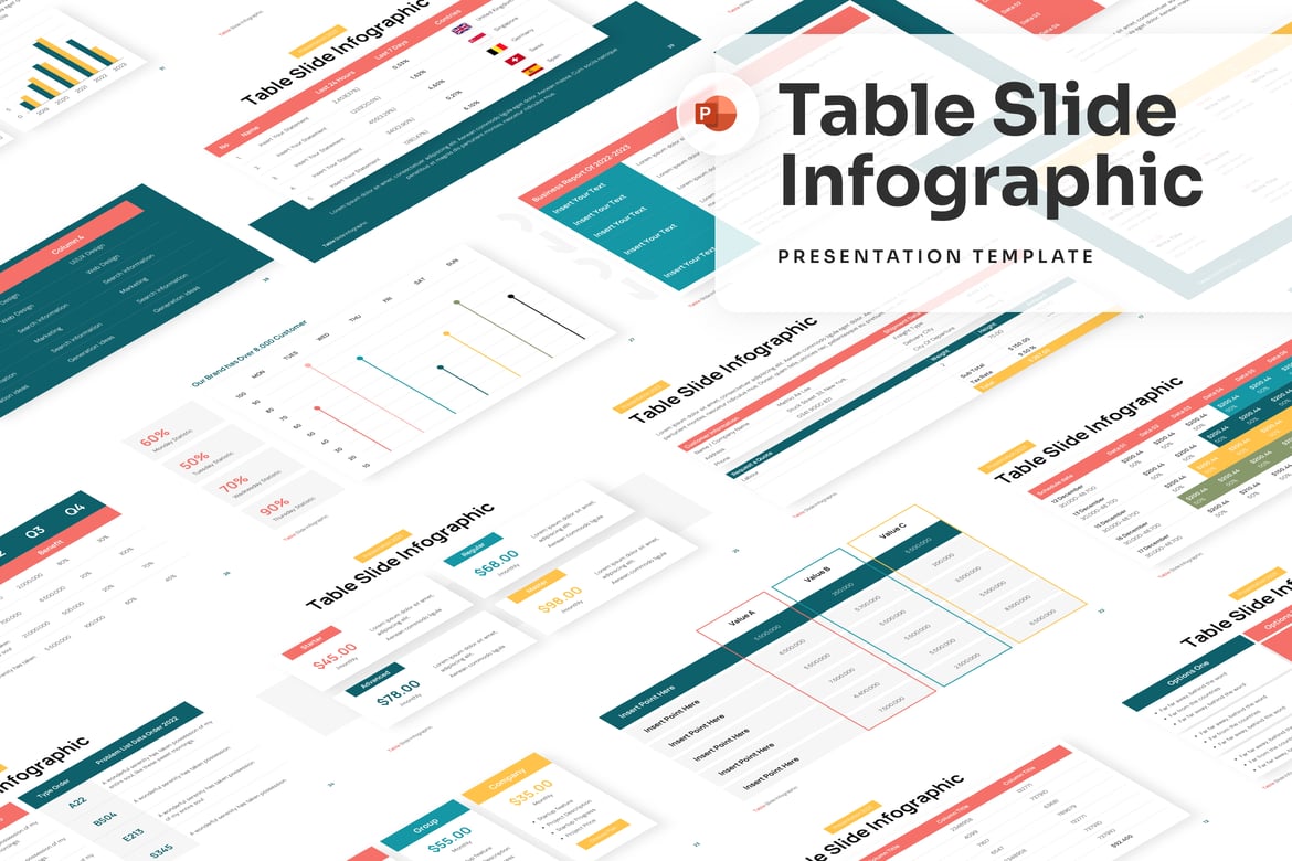 Template PowerPoint Infografis untuk Presentasi Menarik