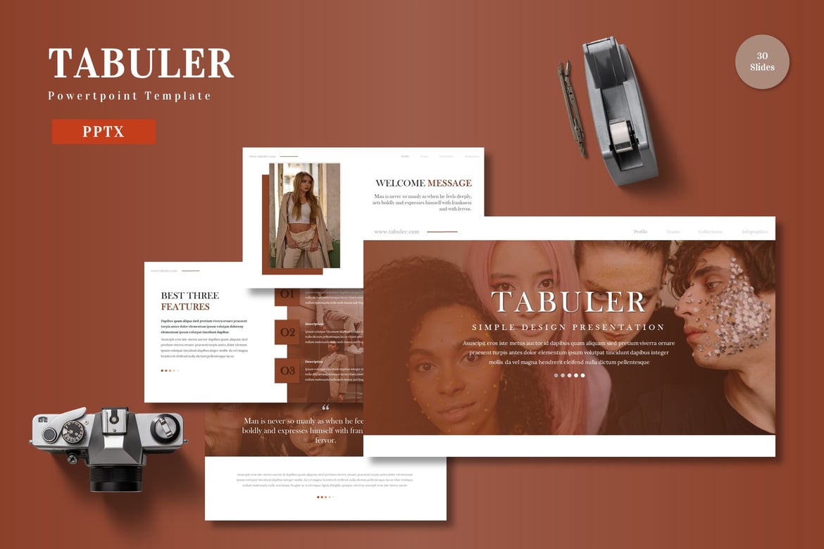 Template Powerpoint Tabuler - Siap Pakai untuk Presentasi Profesional