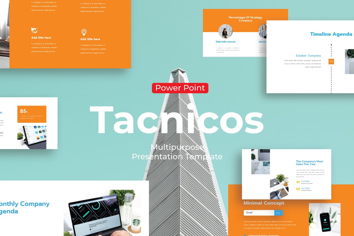 Template PowerPoint Tacnicos - Solusi Presentasi Profesional