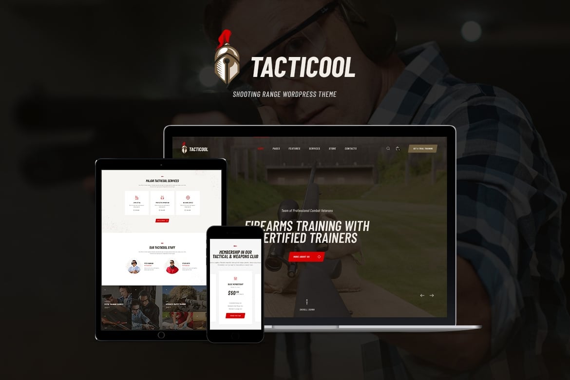 Tema WordPress Tacticool: Solusi Ideal untuk Toko Senjata dan Klub Menembak Anda