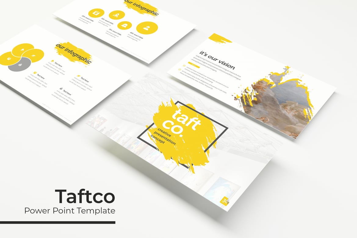 Template Powerpoint Taftco - Solusi Presentasi Profesional
