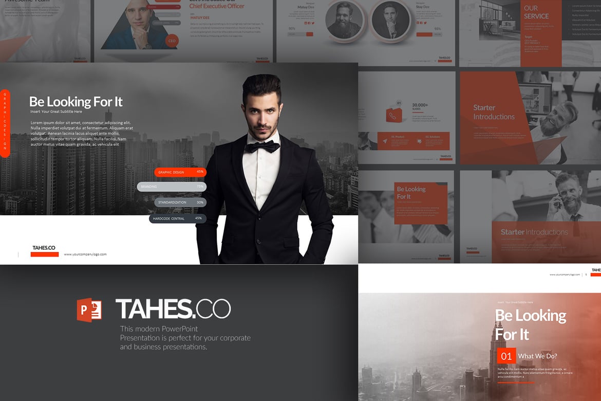 Template PowerPoint Tahes.Co - Solusi Presentasi Menarik dan Profesional